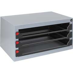Stapelschrank Typ 388/3 - leer für 3 Stück KofferTyp 88/2555x350x300mm