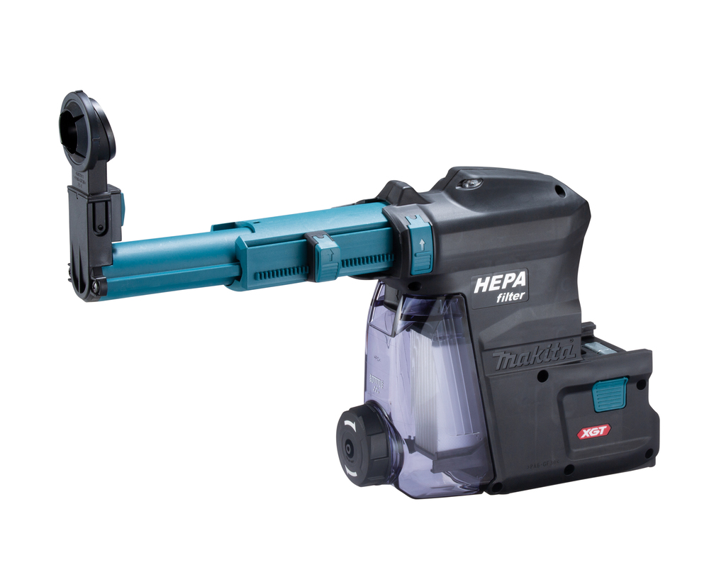 Staubabsaugung MAKITA DX12 für XGT HR003 Bohrhammer-Zubehör mit HEPA-Filter