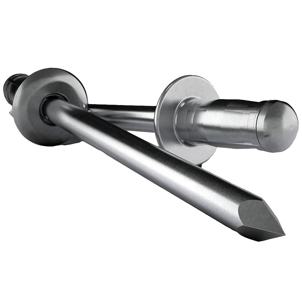 1000 Stk.Blindniete ALU/STAHL 3 x 8 Flachrundkopf,GESIPA