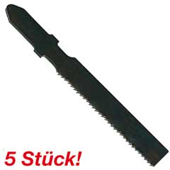 5 Stück Stichsägeblatt U3107/8004 ZT1,2,75/50/2-15mm Schnitttiefe