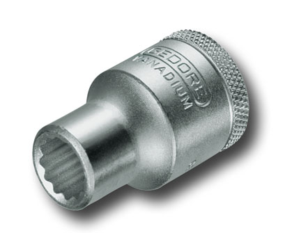 Steckschlüsseleinsatz 1/2" UD-Profil 16 mm, D 19 16