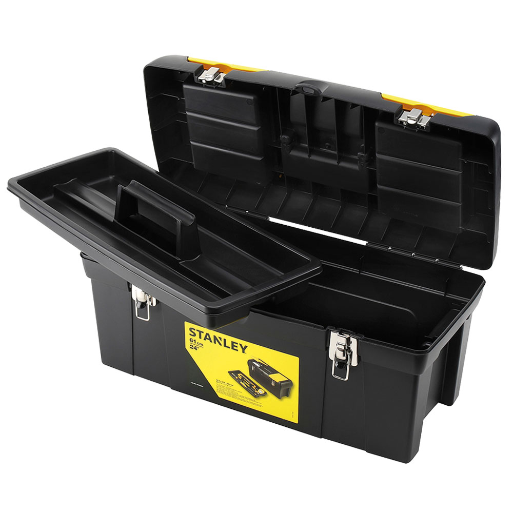 Kunststoff-Werkzeugkoffer 405x215x190mm Kleinteilefächer,Trageinsatz entnehmbar