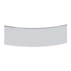 Magnetfolie weiß 100x60x0,6mm gut beschreibbare Oberfläche