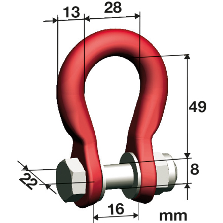 Unifix Nicralloy U 7 Verbindungsglied G8,für 7mm Kette