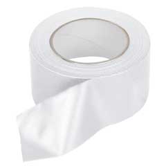 12 Stück PVC-Klebeband weiss 50mmx10m DIN EN60454-3,für Freiverlegung