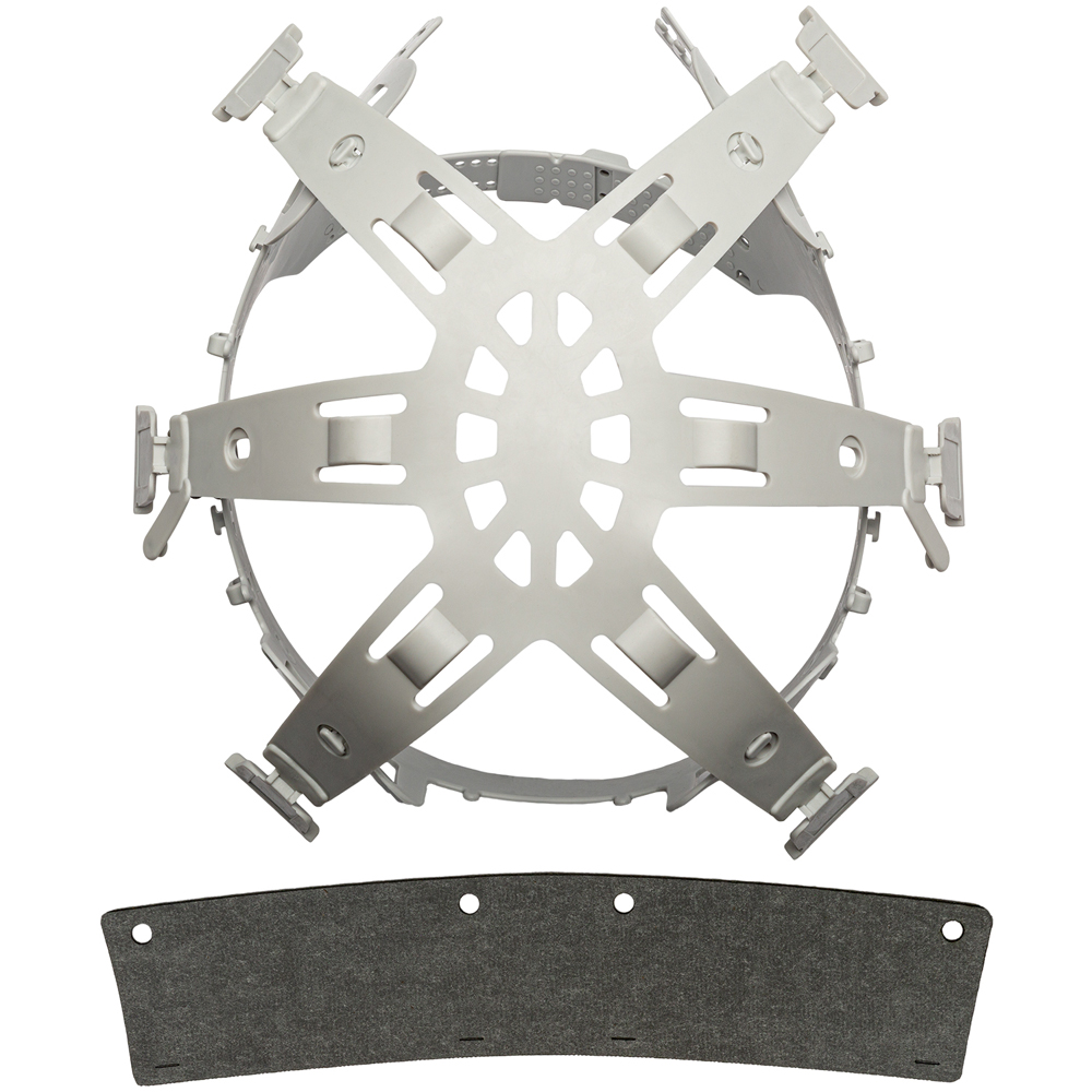 Kunststoff-Innenausstattung f. Stosskappen, inkl. Stirnleder