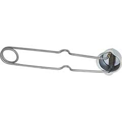 Topf-Gasanzünder,rostgeschützte Drahtbügel-Ausführung,windstabil