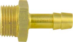 Schlauchtülle R1/8" AG 6mm Schlauchanschluß,aus Messing