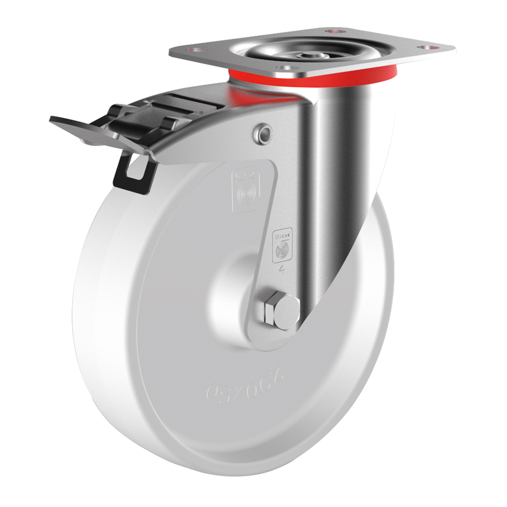 Brems-Lenkrolle Polyamid Ø 80x35mm Tragkraft=150kg