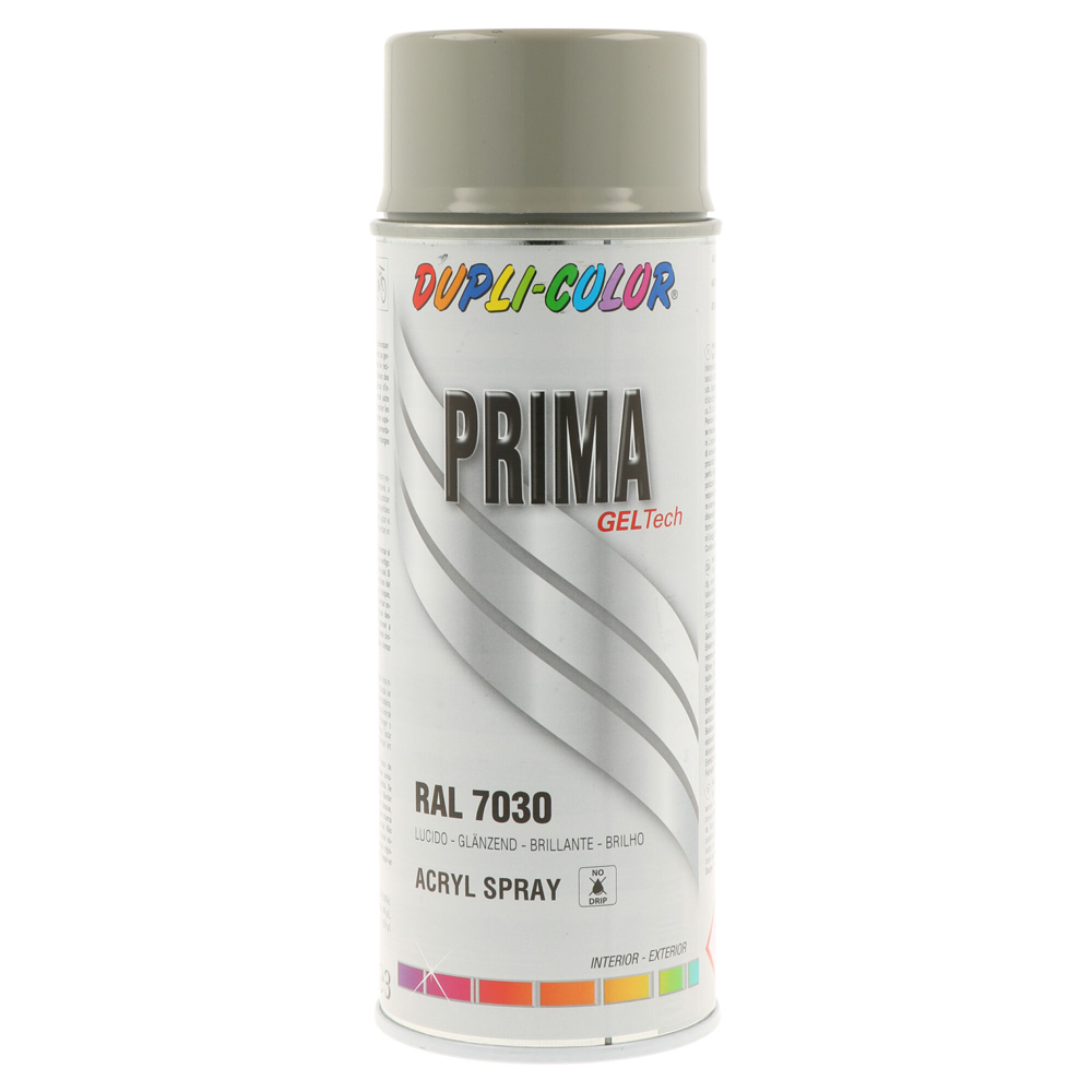 Lackspray glänzend steingrau 400ml RAL 7030 schnelltrocknend,abriebfest