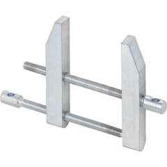 Parallel-Schraubzwinge 40x60mm,Ganzstahl für präzise Kraftspannung