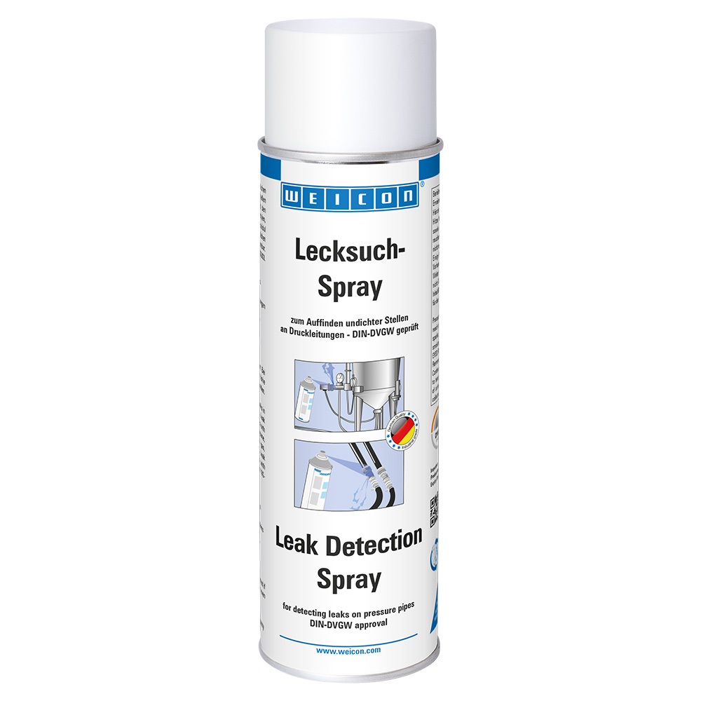 Leck-Such-Spray 400 ml WEICON,zum Auffinden feinster Leckstellen