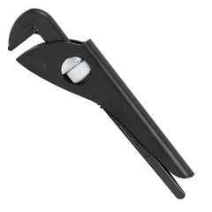 Blitzrohrzange gerade 175mm/1" Öffnungsweite,Gewinderolle,rostsicher