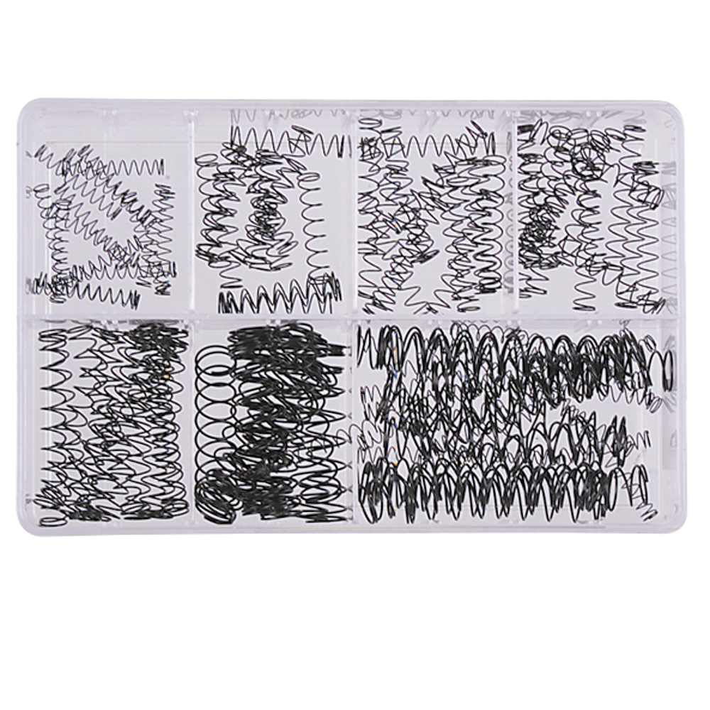 Druck-Federn-Satz TOP-REP 120-teilig brüniert,in Box