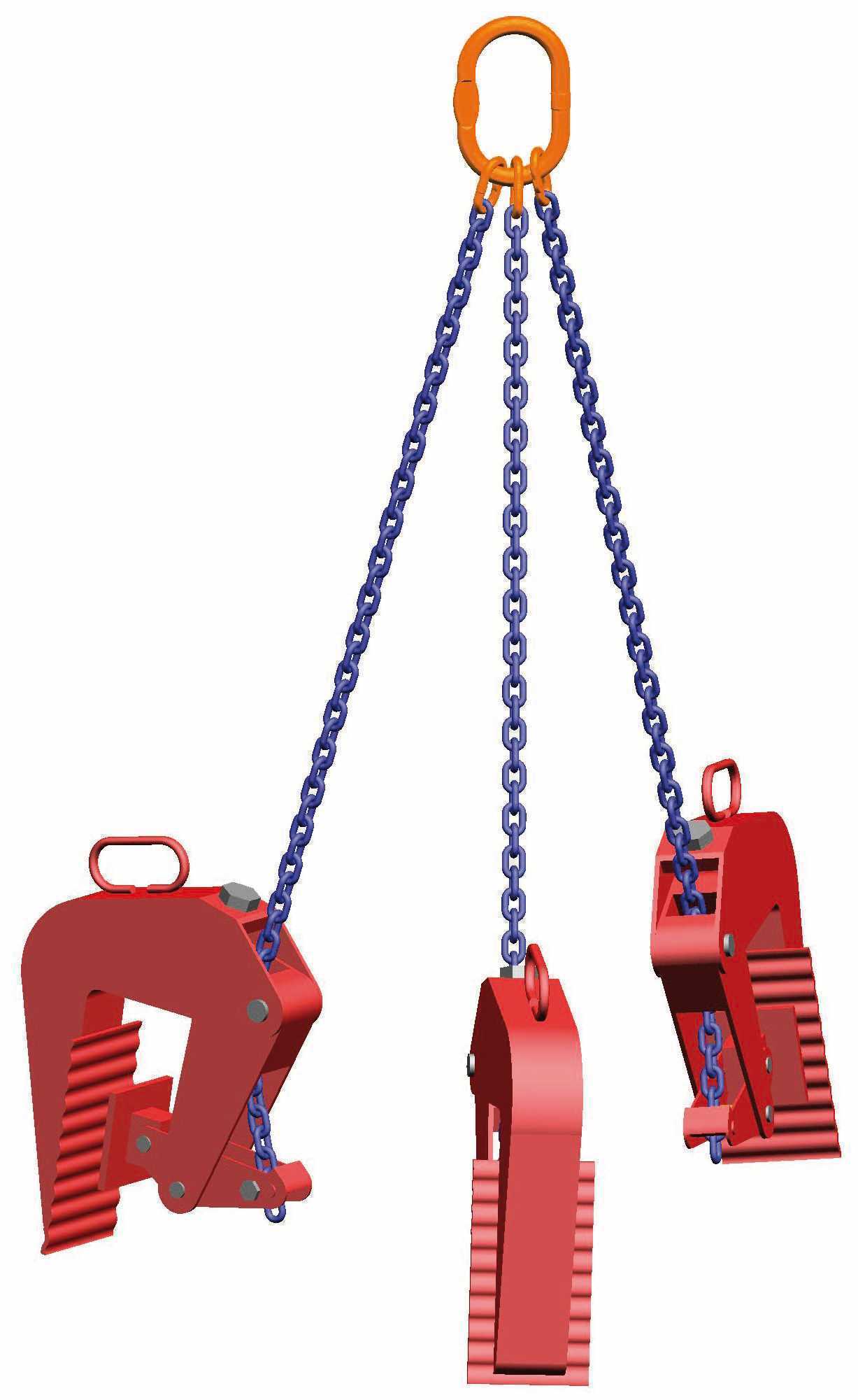 Betonrohr Greifergehänge Nicralloy 2,0m WIN7 III AW-BRG 2000,WLL 2.500kg