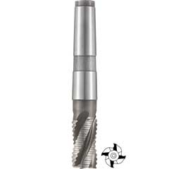 Schruppschaftfräser 28mm,DIN 845,ULTRA CO-HSS,mit MK und Innen-Anzugsgewinde