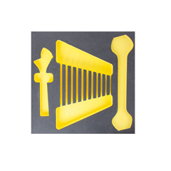 Schubladen-Modul 15 LEER Gabelschlüssel 2/3 PermaPor 330x330x35mm