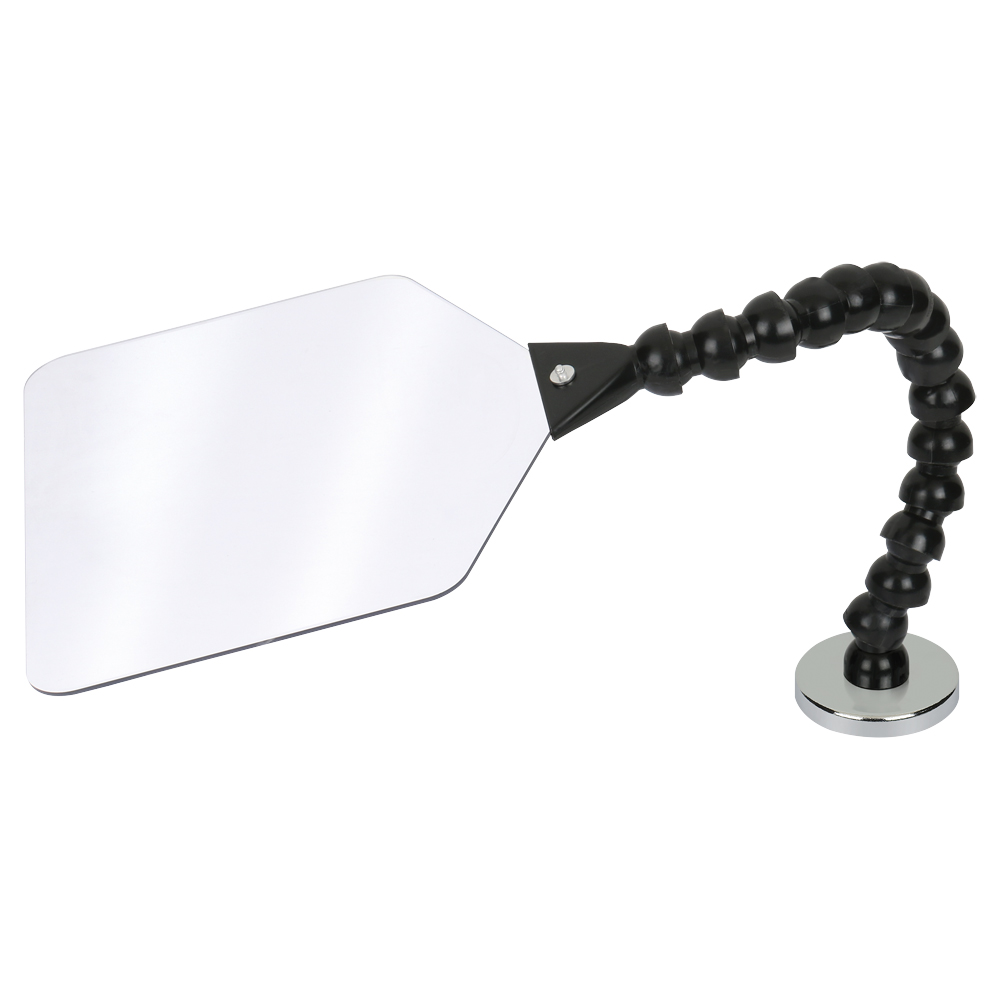 Cobra-Schutzschild 225x225mm mit Gelenkschlauch+Haftmagnet,360°drehbar