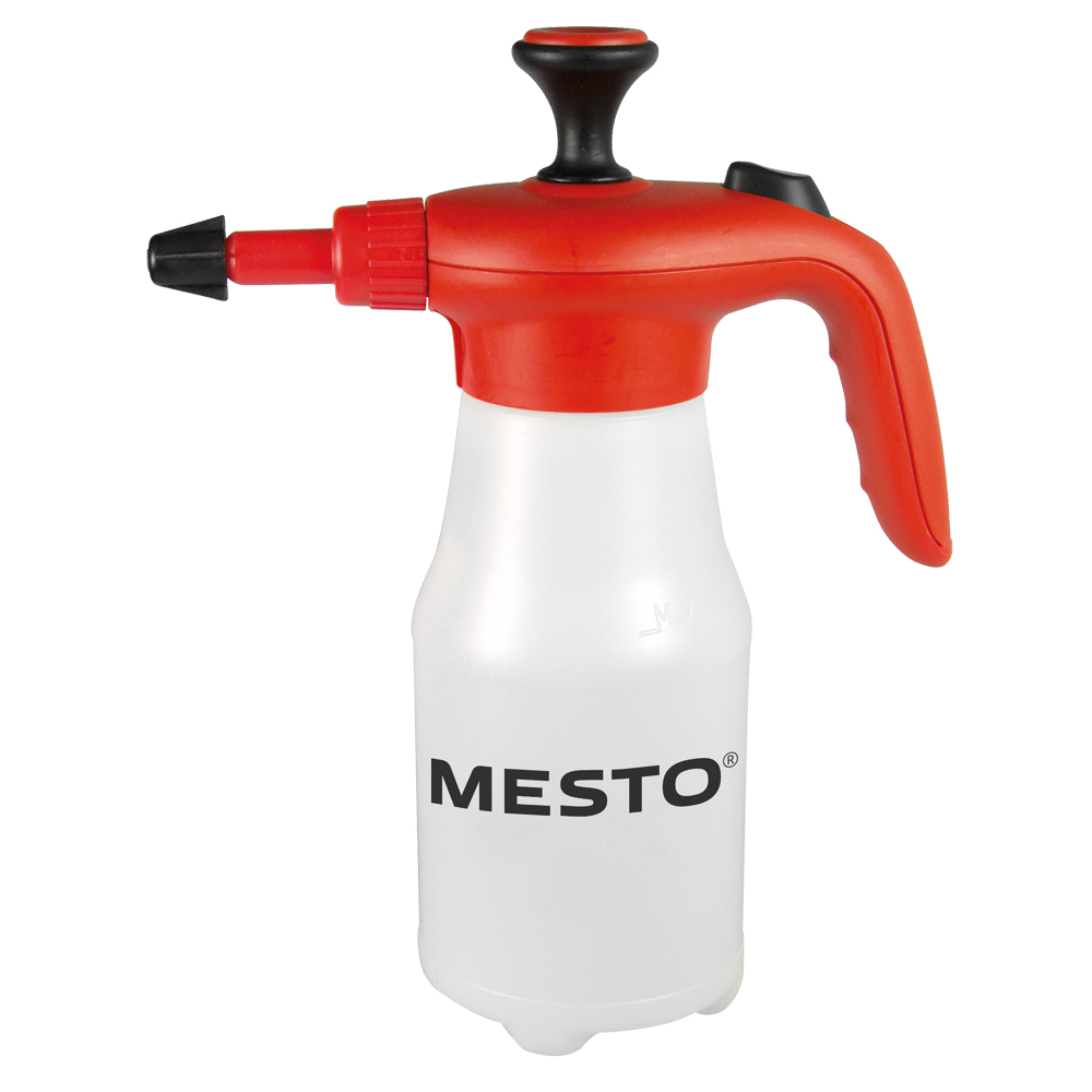 Pumpsprühflasche Inhalt 1,0 Liter 360° leicht saure Flüssigkeiten