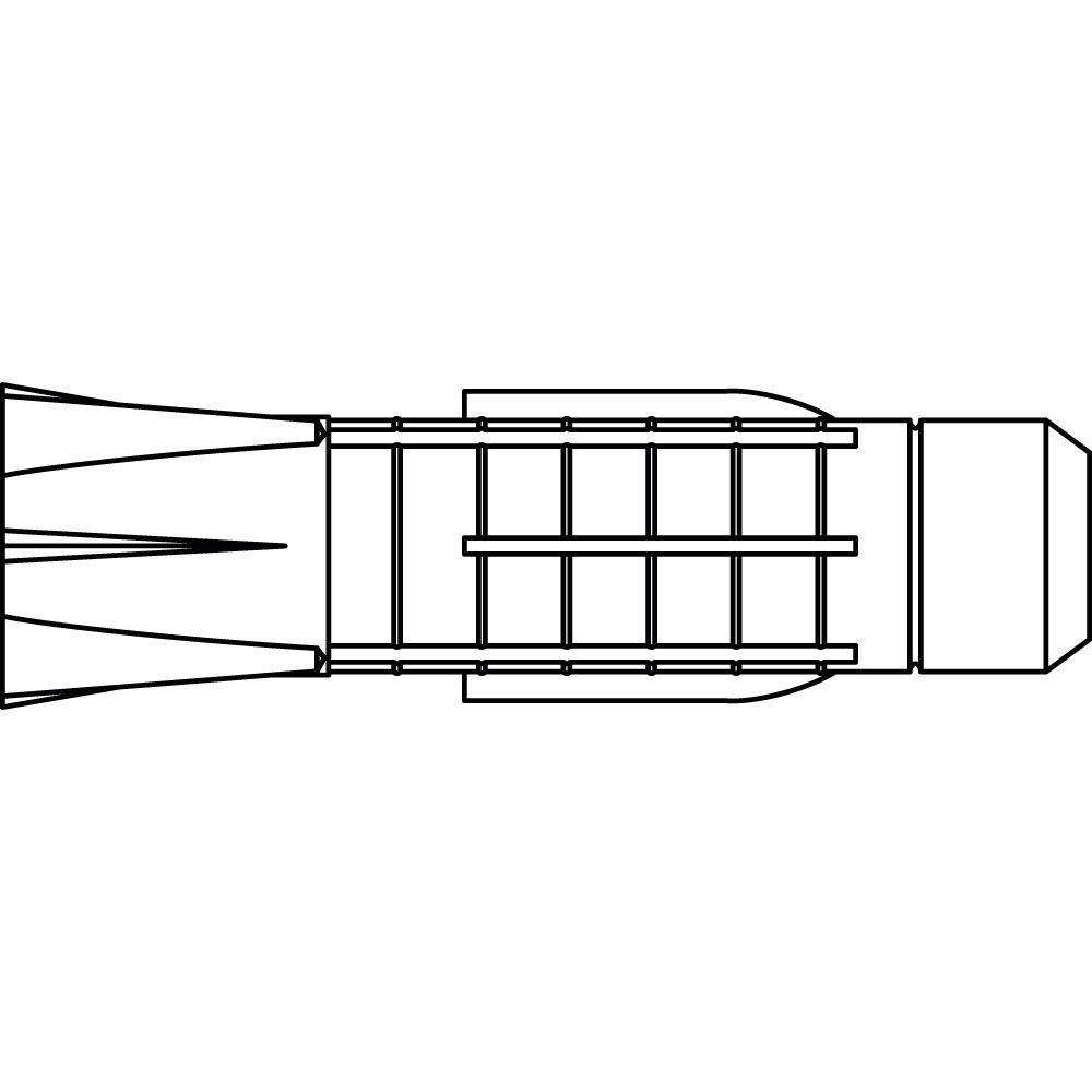 TOX - Dübel TRIKA Kst. 8 x 52 VE=S VP=100
