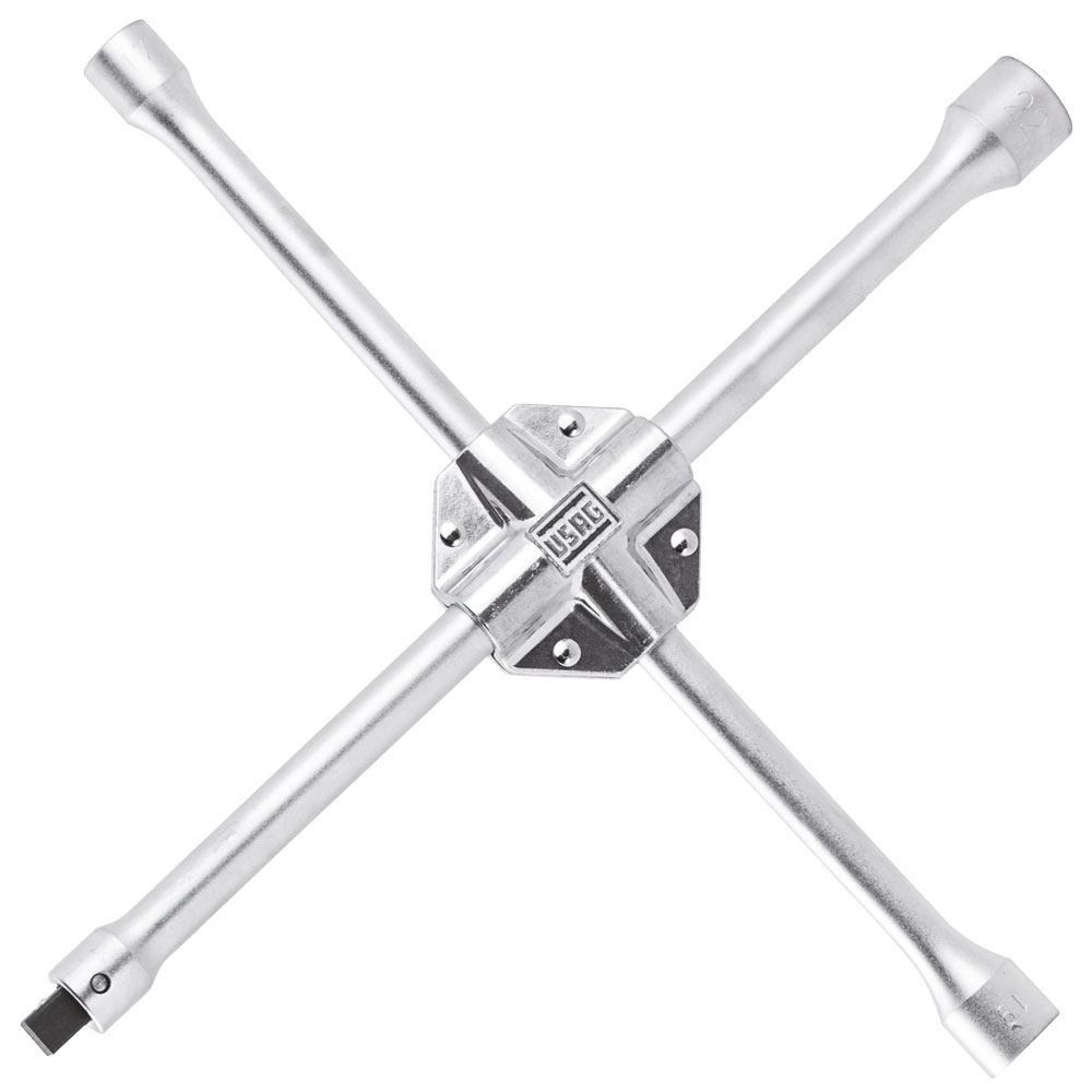 Kreuzschlüssel PKW U272 Nc 17,19,22mm 1/2"-Antrieb,Vanadium-USAG-Extra