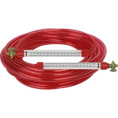 Schlauch-Wasserwaage S120,mit 20m Schlauch,Armatur und Hahn