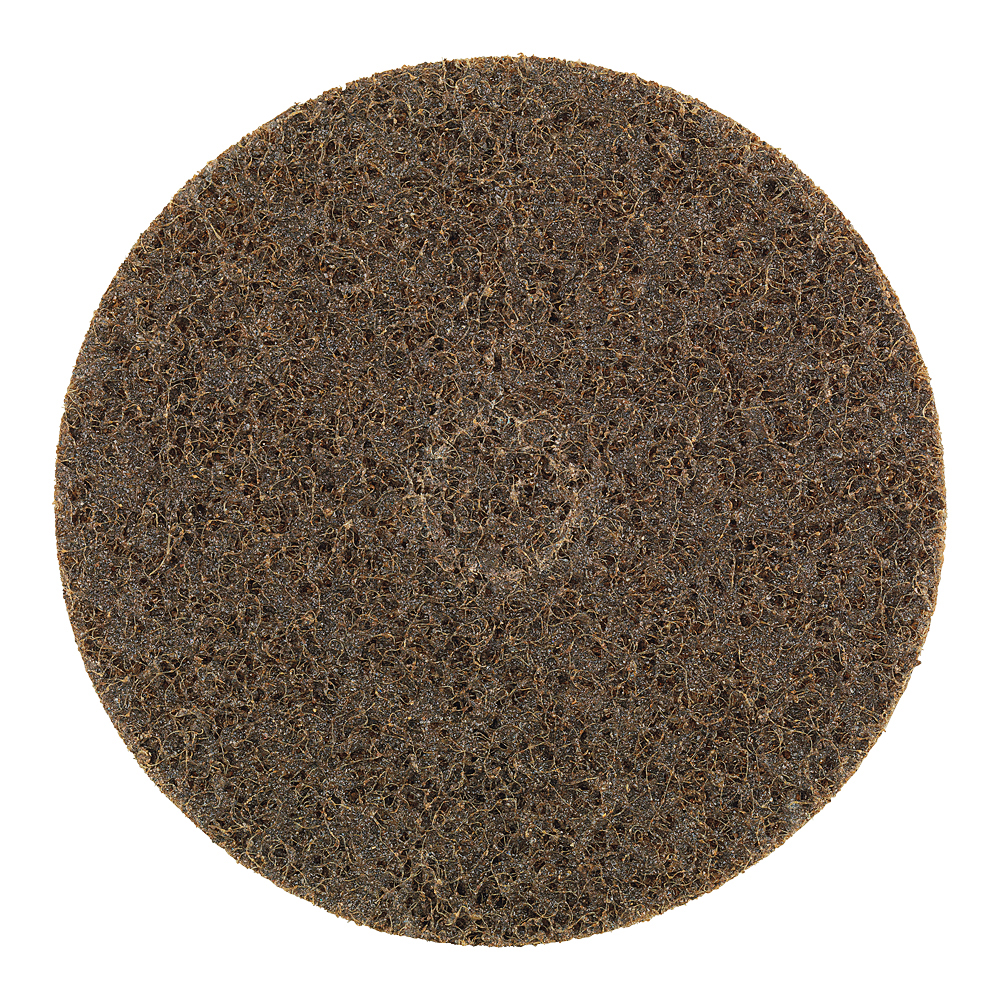 Haftklettschleifvlies grob 115mm braun