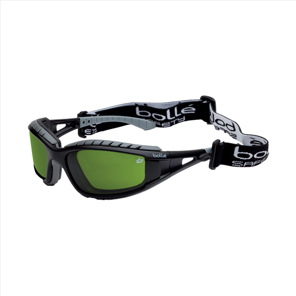 Bügelschutzbrille TRACKER Tönung 3 EN 166 3 UV-Schutz AS, Schweißerhilfe