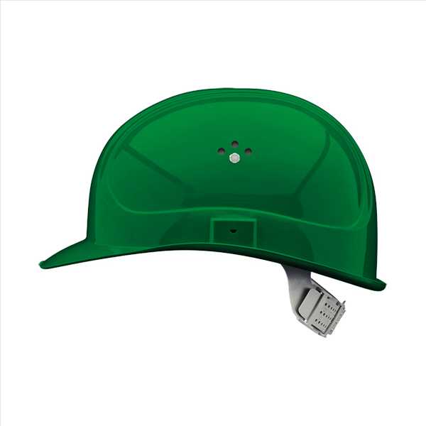 Schutzhelm INAP-MASTER grün, EN 397 6-Punkt-Innenausstattung, Textil-Gurt