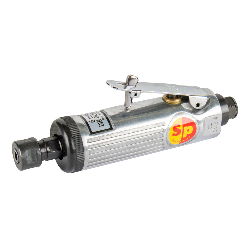 Pressluft Schleifhexe SUPER 22000U/min. komplett mit Spannzange 6mm Ø