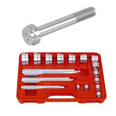 Durchtreib+Montagesatz 17-tlg.,ALU-DUR für schonendes Arbeiten 10-42mm Ø