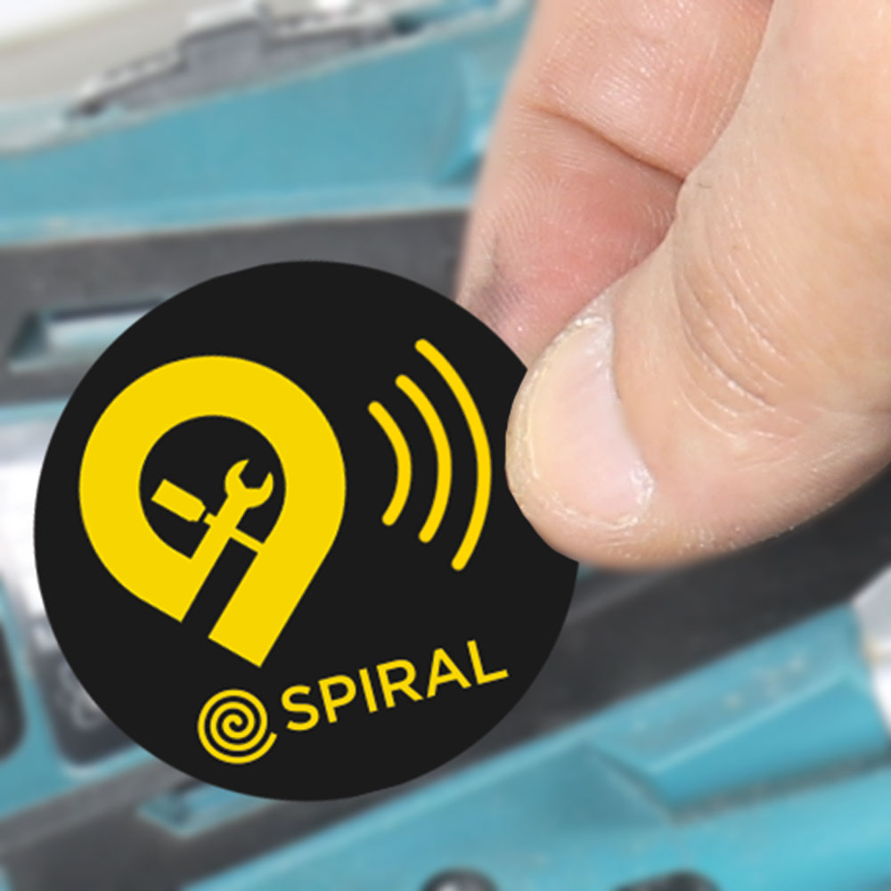 Klebe-TAG Ø=18mm NFC Aufkleber-13.56MHz