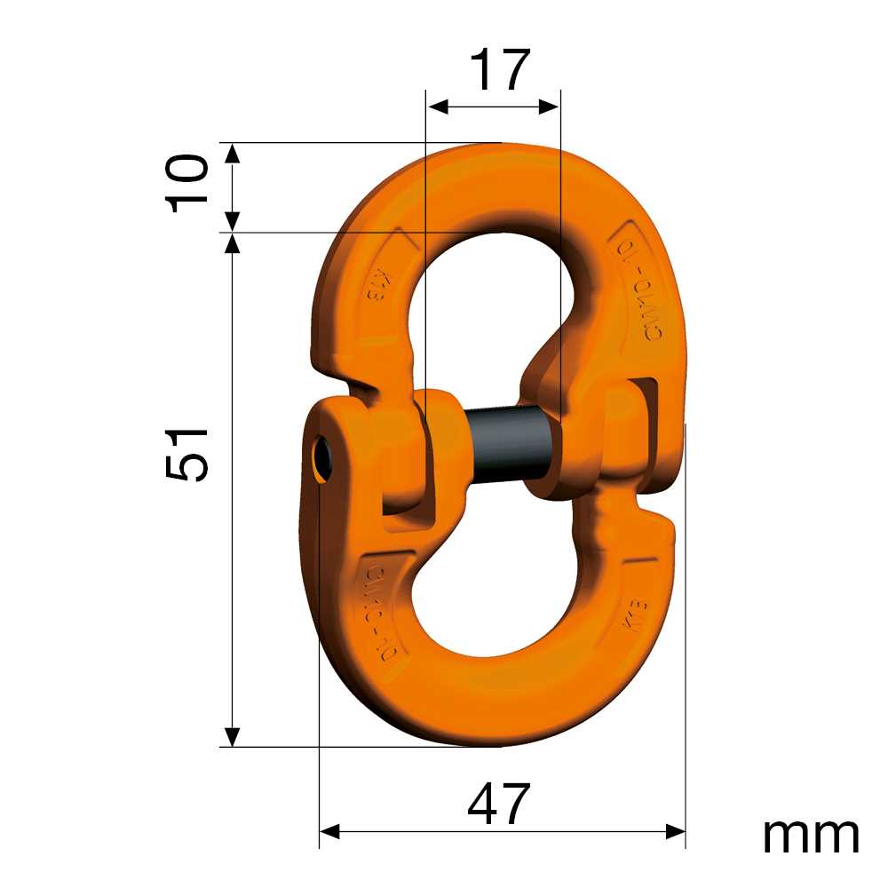 Kupplex Nicralloy CW 7 Verbindungsglied G10,für 7mm Kette