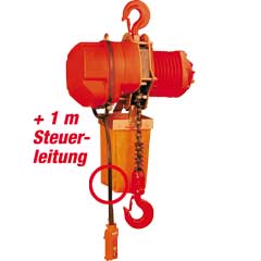 Steuerleitungskabel 1m, 14C Stahlseele für Schaltbirnen PBS-4D+E/S