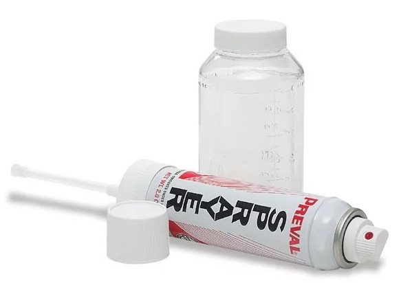 SPIRAL MULTIVAL Treibgaskartuschenset Handsprühgerät + Gaskartusche+Behälter