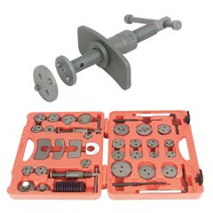 Bremskolben-Rückstellwerkzeug Gross- Sortiment 37-teilig,für fast alle PKW