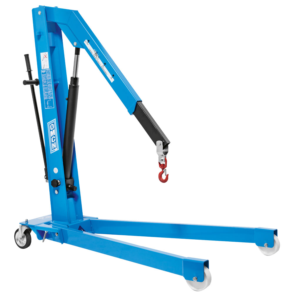 Hydraulik-Kran HEAVY-DUTY 1000kg Industriekran, fahrbar,zusammenlegbar