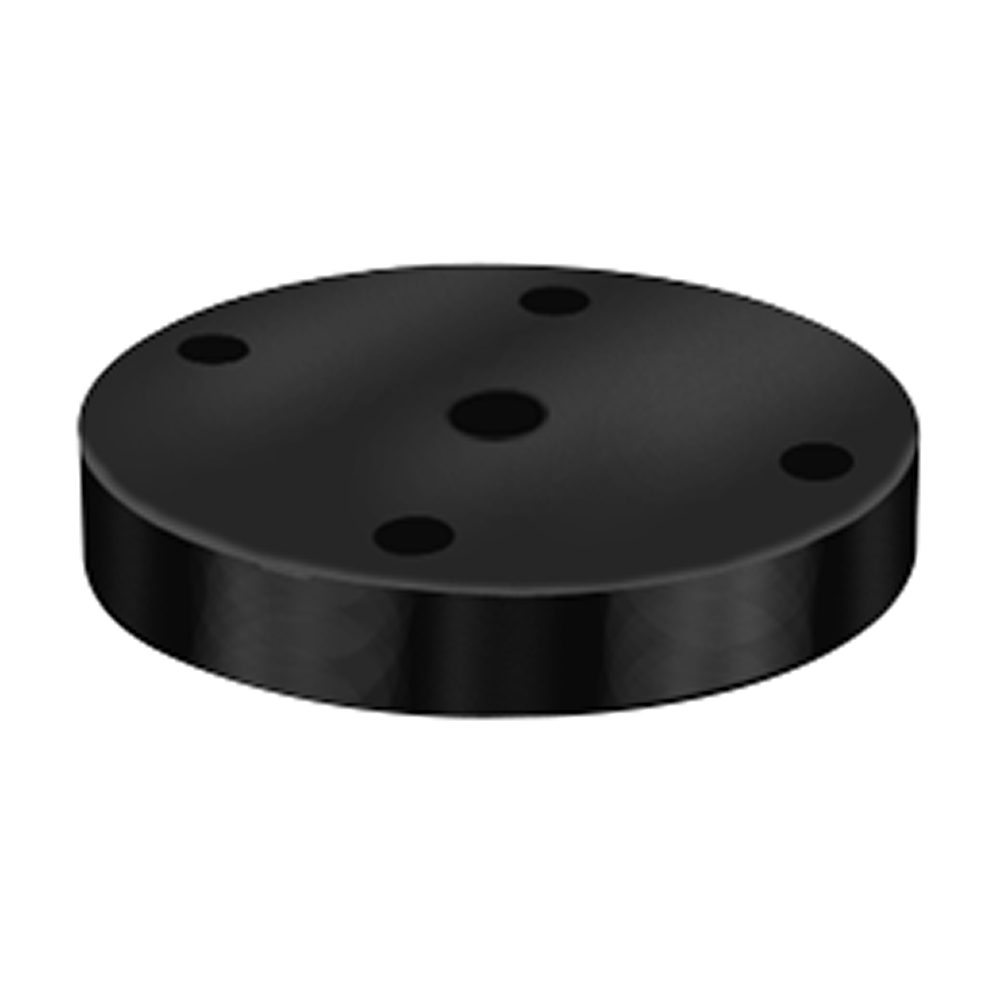 Magnetfuss rund,schwarz für 2319-...+2336-... Leuchten (Modelle 99)