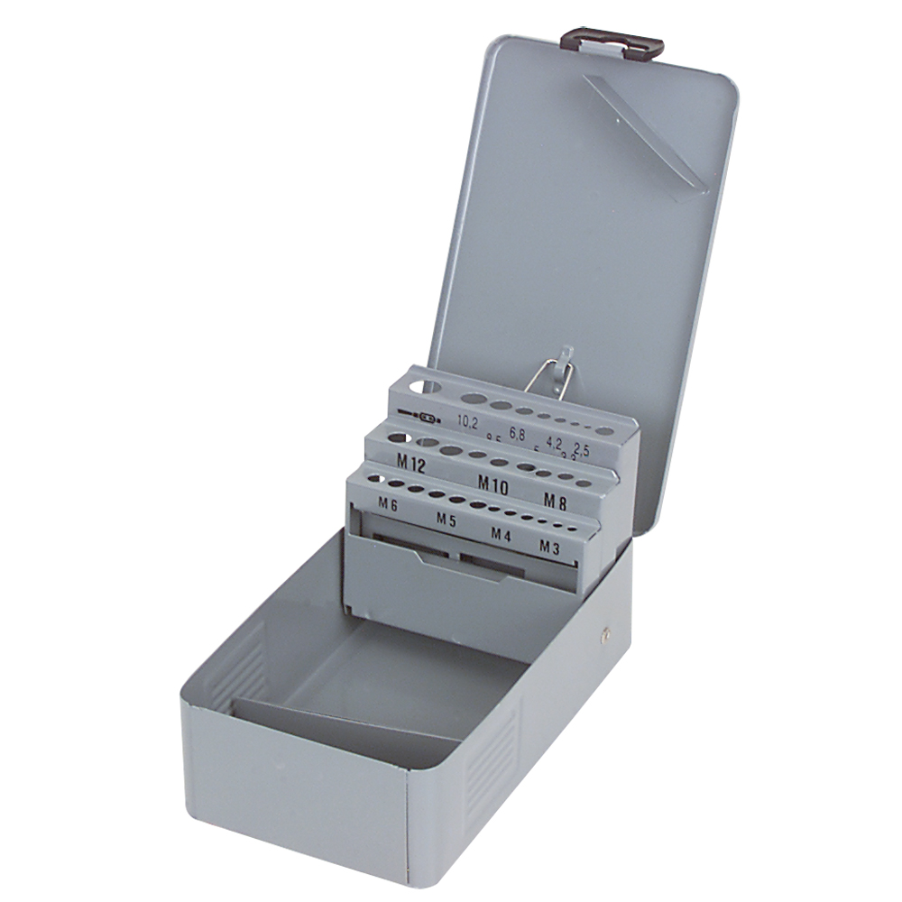 Handgewindebohrer-Kassette M3-M12,leer