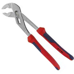 Wasserpumpenzange 250mm durchgesteckt Schenkel mit starken PVC-Hüllen