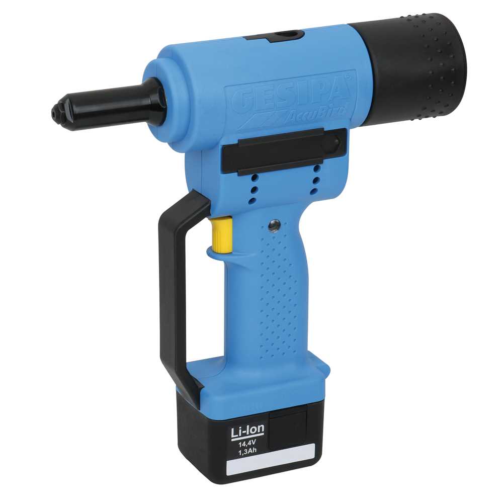 Nietpistole 14,4V Li-Ion Akku,bis 5mm Blindniete,Alu+Stahl,Ladegerät