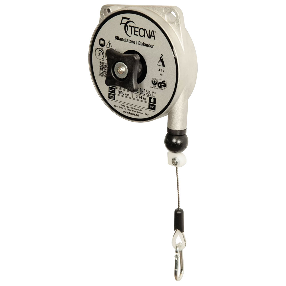 Federzug LIFTY 1,0-2,0kg 1600mm Hub für gewichtsloses Arbeiten