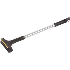 Teleskop-Eiskratzer 70/13x3cm mit Messerklinge,Gummilippe,315mm lang