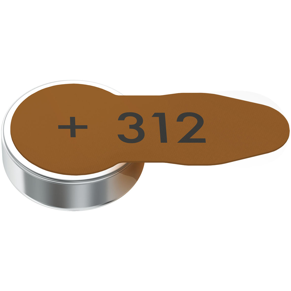 Knopfzelle,Zink-Luft-PR41/1.4V/130mAh