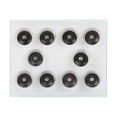 10 Stück HSSE-Entgratscheiben N80,außen beidseitig verwendbar