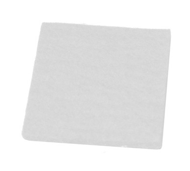 Reinigungs - Filz "WEISS" VP= 25 St. für Alu/Inox