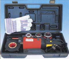 TOP1-Elektrorohrgewinde-Schneidkluppe 230V,1/2-1.1/4",mit 4 Schneidköpfen