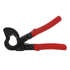 Ratschen-Kabelschneider 32mm aufklappbar für Kupfer- und Aluminium-Kabel