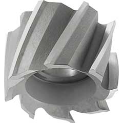 Walzenstirnfräser-N HSS-Co5  40x32mm DIN1880, Typ N, Z=6, Drallwinkel: 30°