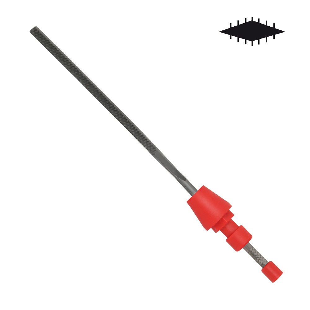 Präzis-Nadelfeile 100mm Schwert Hieb 2 CLICK,Wechselklinge zu 7441-046